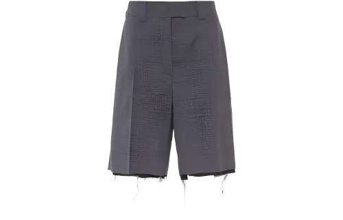 【Previous Season】Prince of Wales check Bermuda shorts