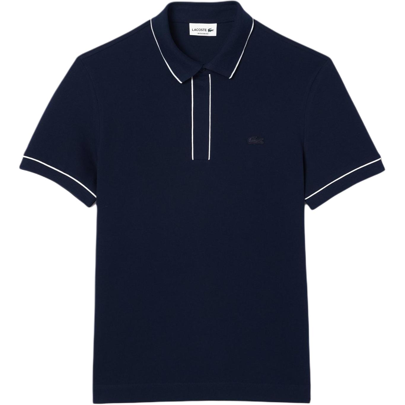 Мужская футболка LACOSTE (темно-синяя)