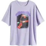 Jordan Apparel T Shirts Women's Purple Crew Neck