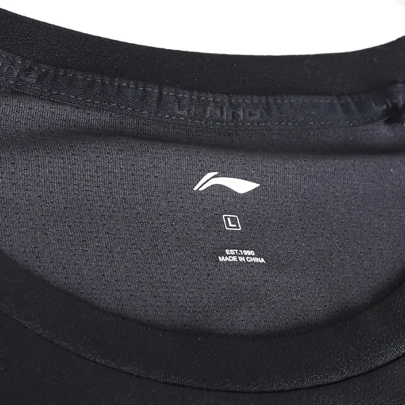 Li Ning Casual Sportswear Unisex Black