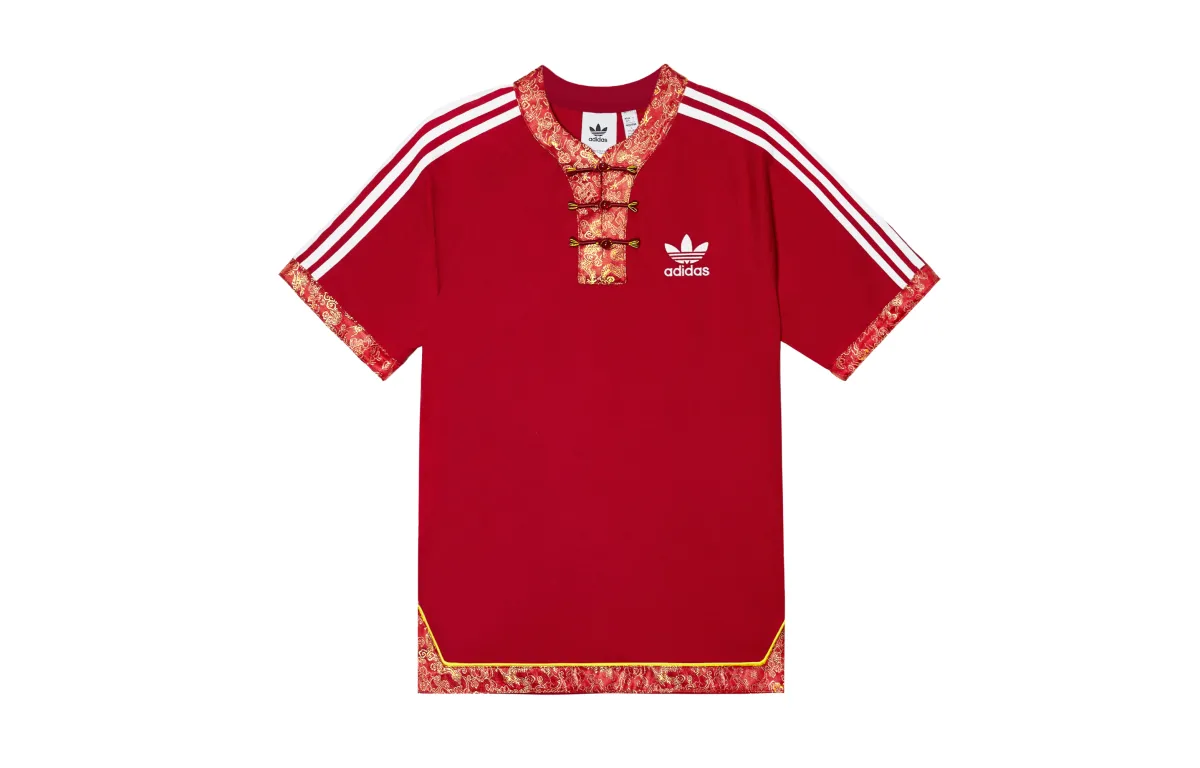 Adidas Originals 811 Manufacturing, Perfect Match Forever Men's T Shirt Unisex Red Gold