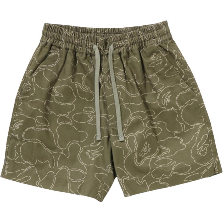 Мужские шорты A BATHING APE (камуфляжные)