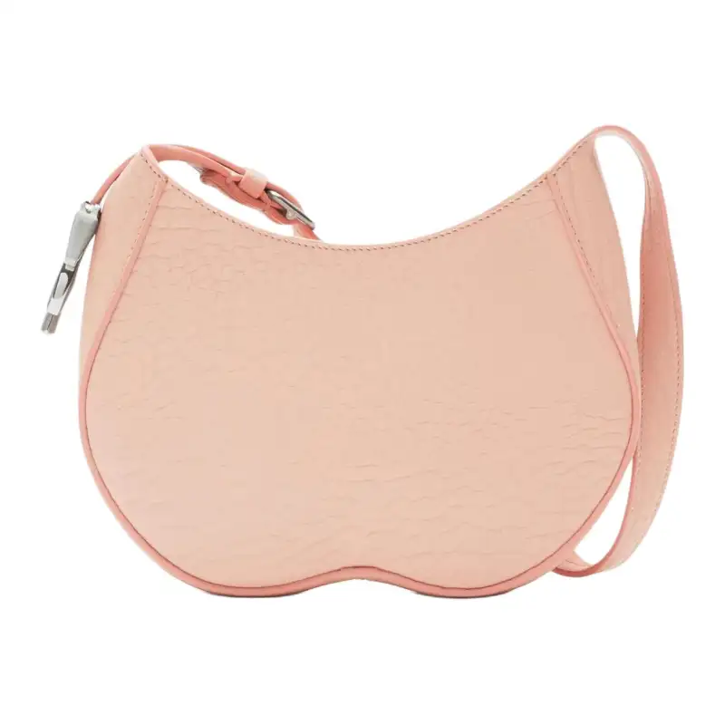 Burberry Calfskin Handbag, Shoulder Bag Women's Pink