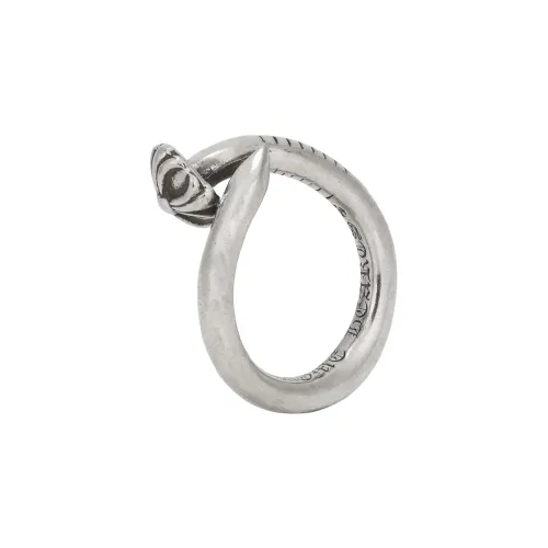 Chrome Hearts 925 Sterling Silver Rings Unisex Silver