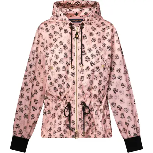 LOUIS VUITTON SS25 Parka Coat Women's Pink