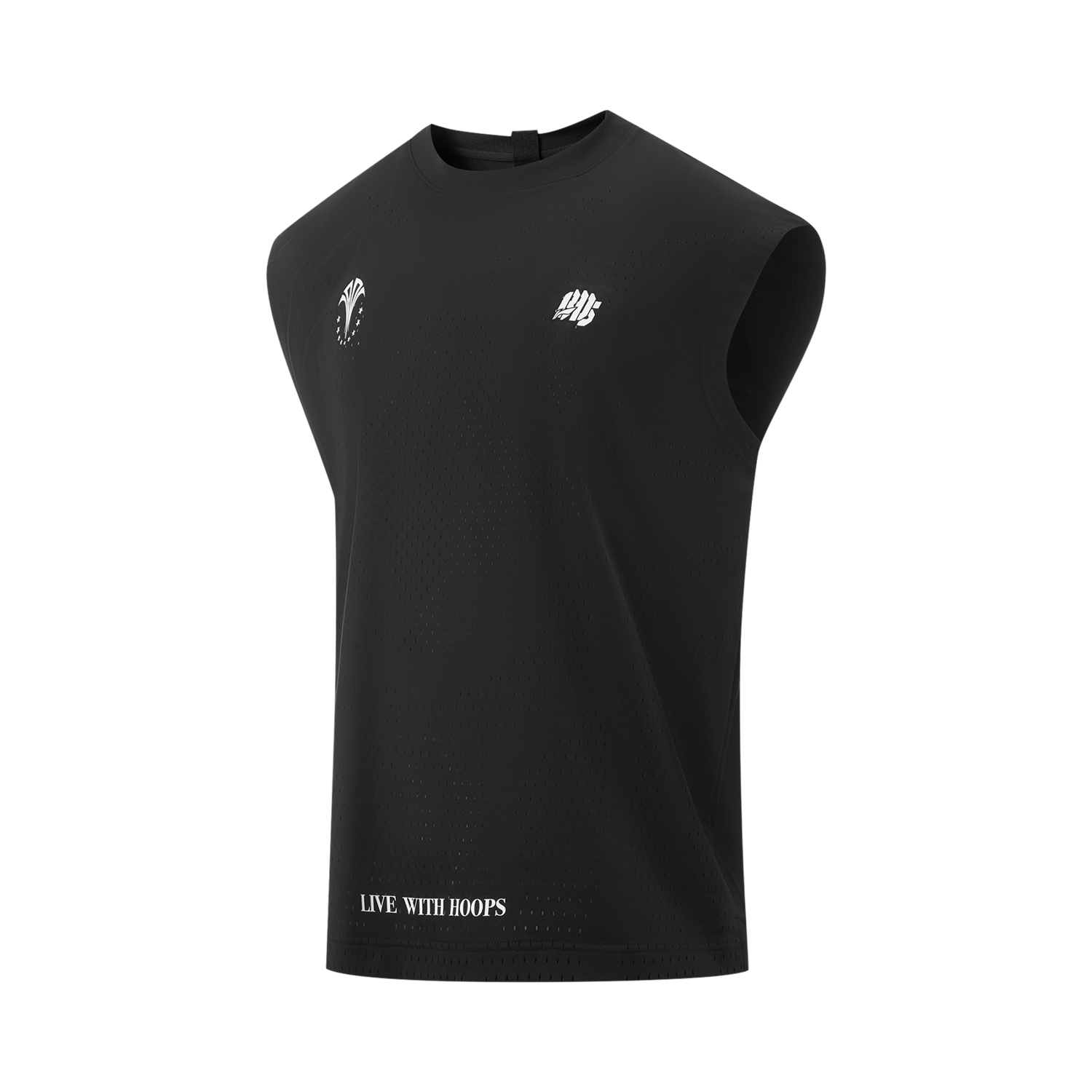 Li Ning x 1807 LIANMINGKUAN BADFIVE Basketball Jersey Men's Black