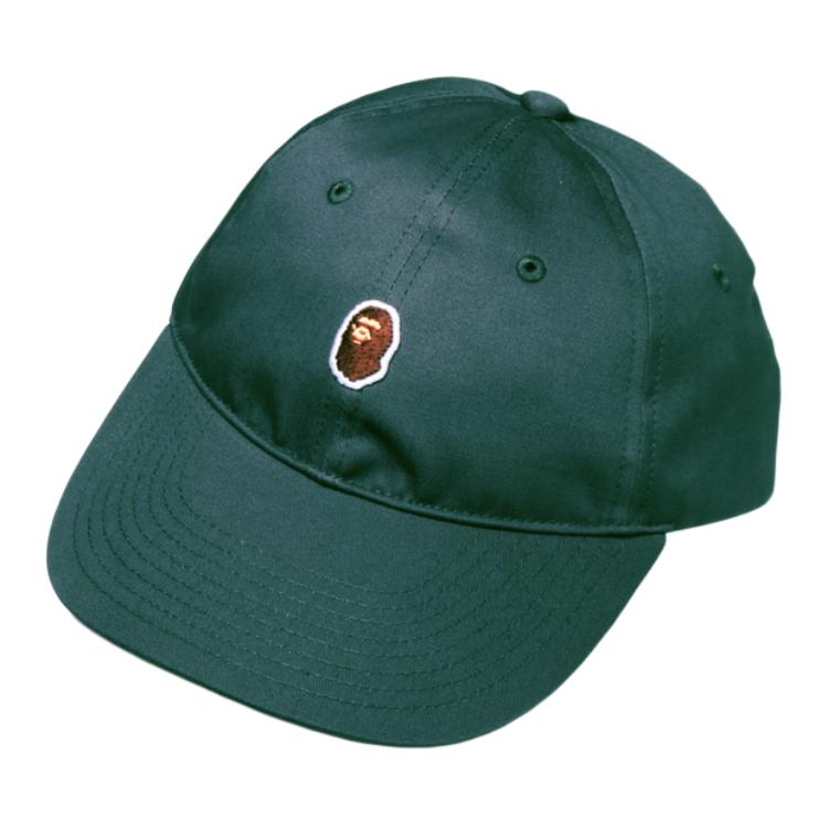 Бейсболка A BATHING APE Baseball Cap (бежево-желтая) — Черный BKX — фото 5