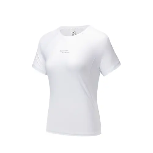 Anta Running Collection T Shirt Women's Pure White