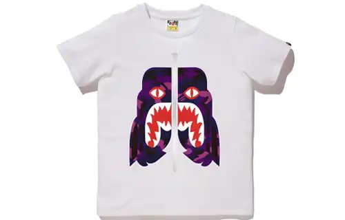 Bape Color Camo Tiger Tee
