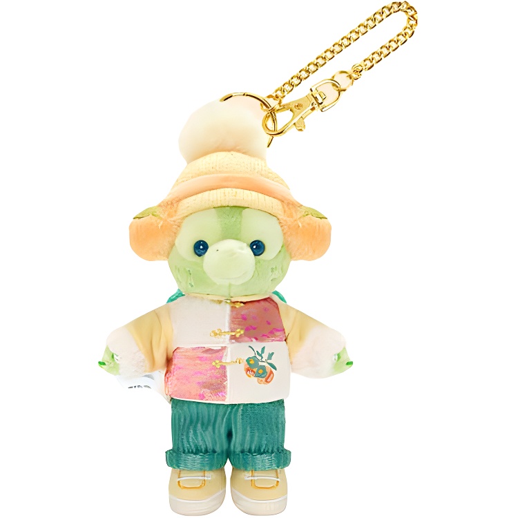 Disney Disney Lena Belle Ol' Mira 2025 Daffy and Friends Series Keychain Shippo Doll Plush Pendant 14.5cm/14cm/13cm/13.5cm high Shanghai Disney