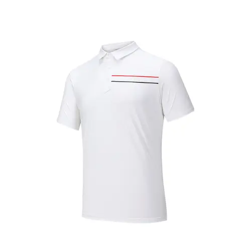 Anta Variety Training Collection Polo Shirt Men's Pure White