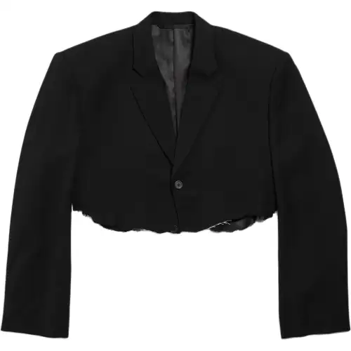 Balenciaga single-breasted notched lapels blazer