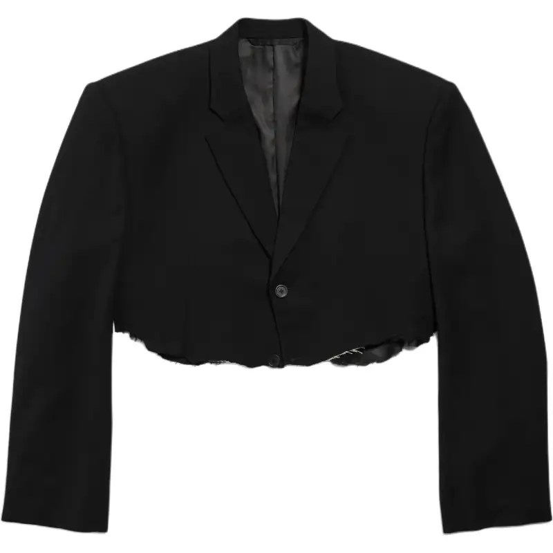 Balenciaga single-breasted notched lapels blazer