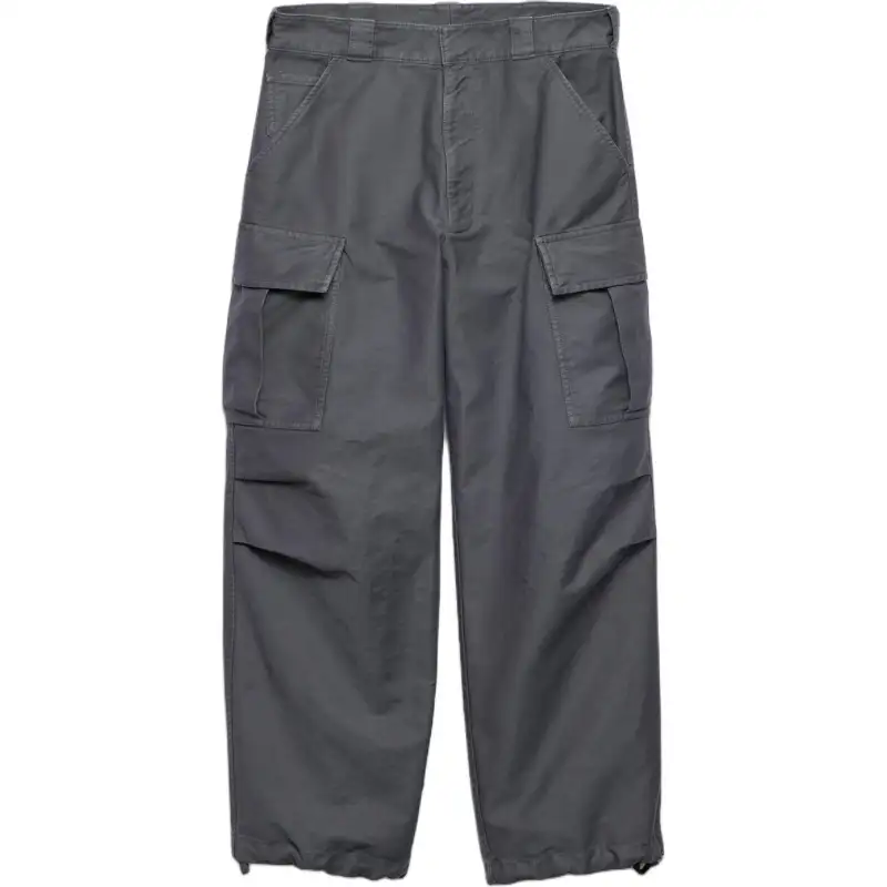 PRADA Cargo Pants Men's Lead Gray