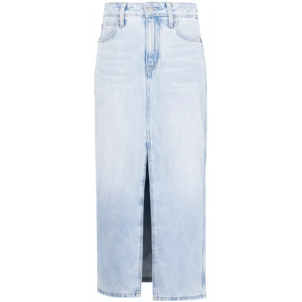 CALVIN KLEIN Denim Long Skirt Women's
