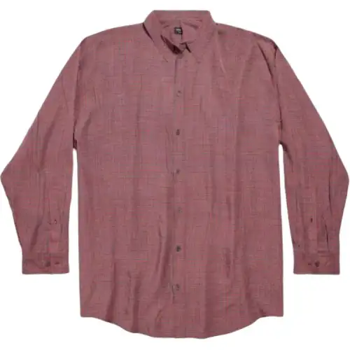 Balenciaga Shirt Men's Red Gray