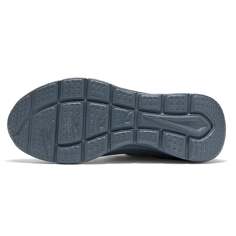 Binary Cushioning Rebound Lightweight Breathable Slip Resistant Low top Running Shoes Men’s Microchip Gray
