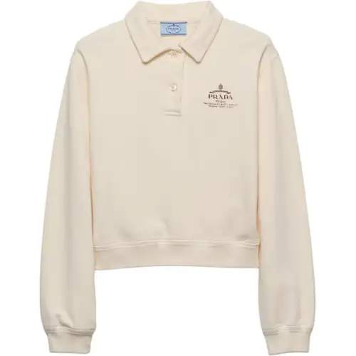 PRADA Polo Shirt Unisex Neutral Color