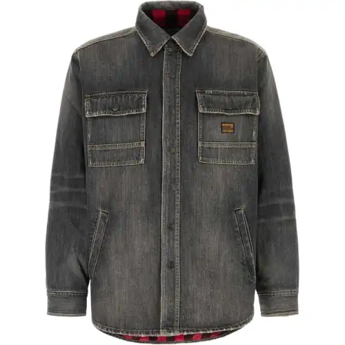 Balenciaga Collared Denim Shirt