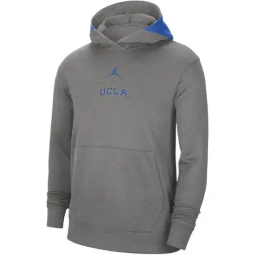 Jordan Apparel Sweatshirts Men's Gray Hooded Moderate