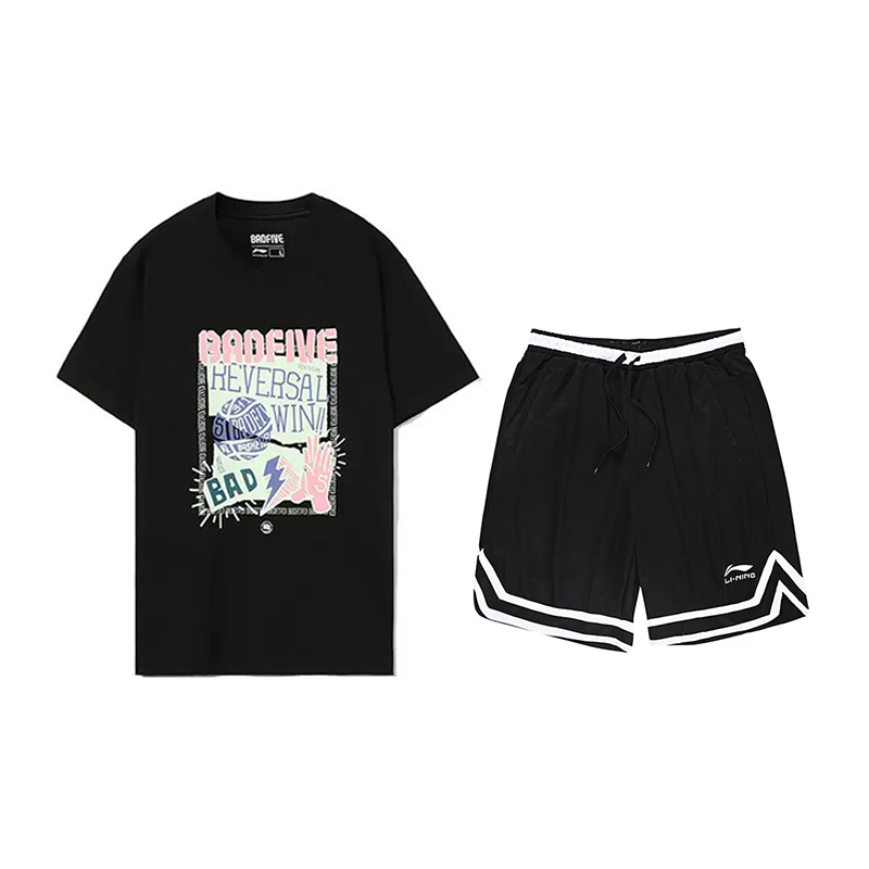 Li Ning Casual Sportswear Unisex Black