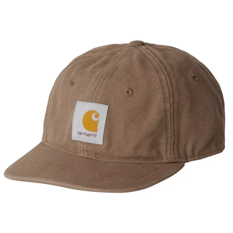 Carhartt WIP 100% Cotton Baseball Caps Unisex Coffee