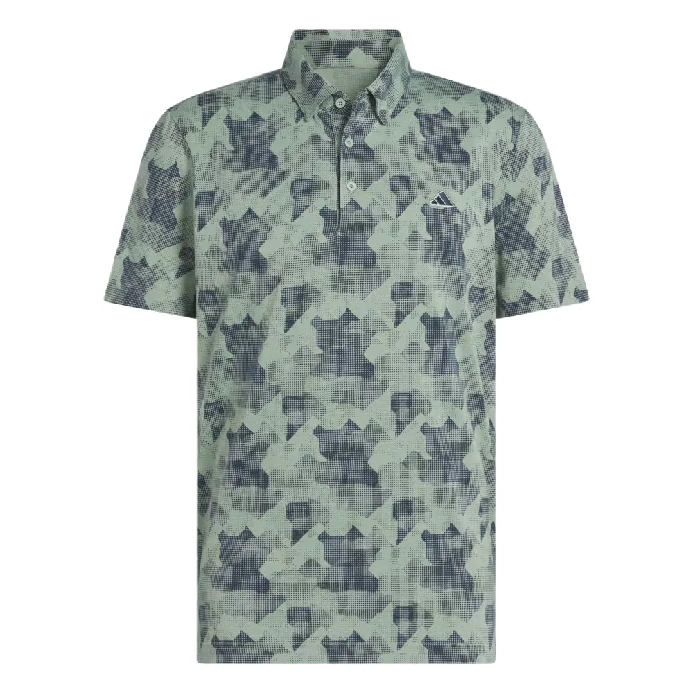 Adidas Free Shipping With AdiClub Go To Printed Polo Shirt