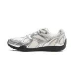 Li Ning Film Retro Abrasion Resistant Lightweight Low top Casual Shoes Women's Silver White