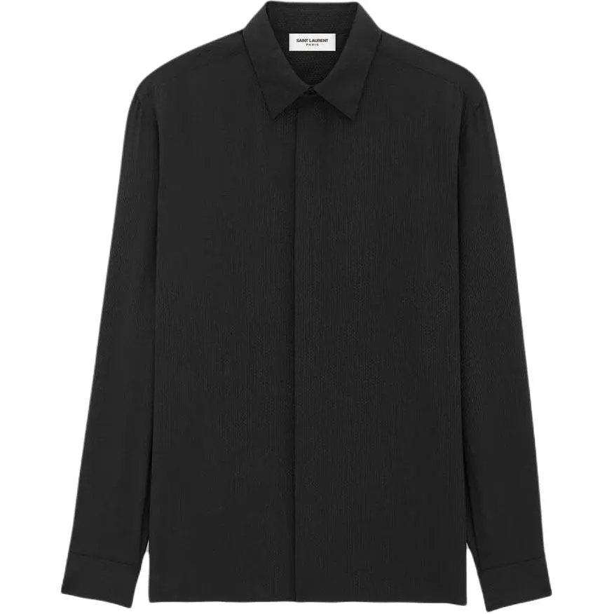 SAINT LAURENT Buttoned Long Sleeved Shirt