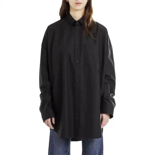 Balenciaga Shirt Loose Fit Women's Black