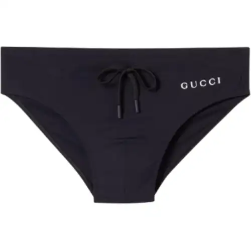 Gucci logo-print swim briefs