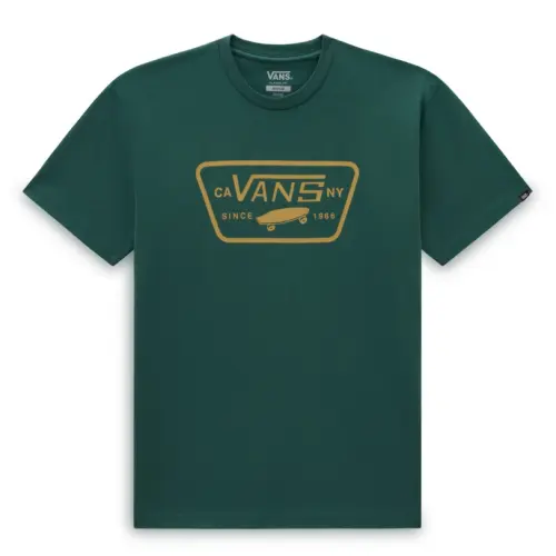 Vans T Shirts Men's Green Crew Neck