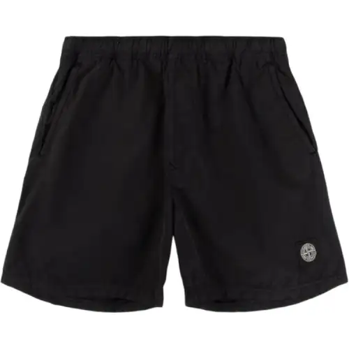 STONE ISLAND Swimming Shorts Men's Black