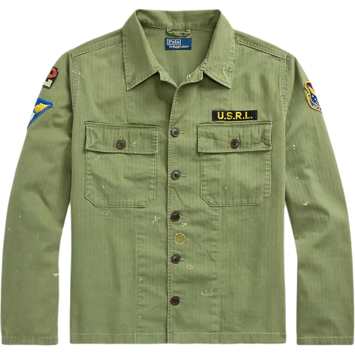 Polo Ralph Lauren Distressed Overshirt