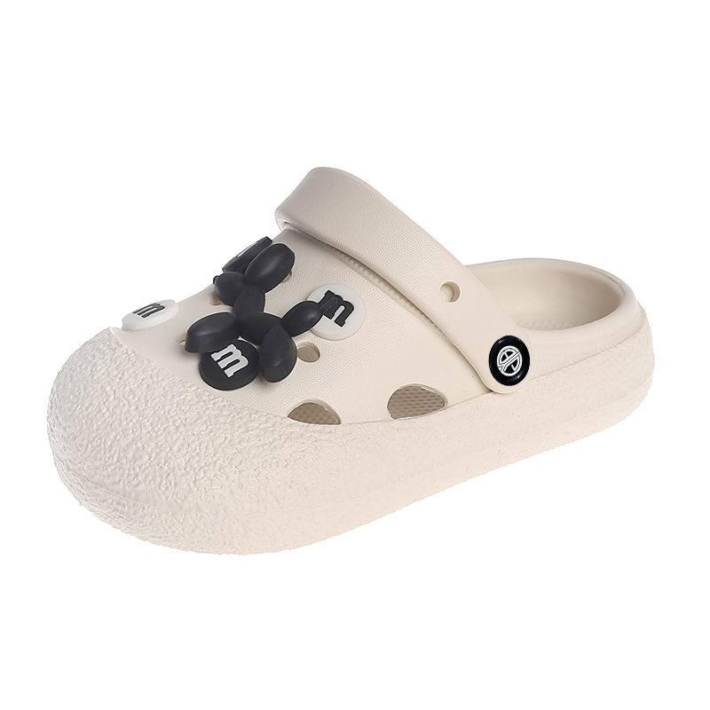 Polyurethane comfortable universal non-slip breathable quick dry low children's slippers PVC