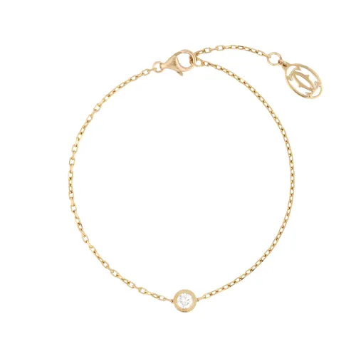 CARTIER Single Rhinestone Bracelets Women's