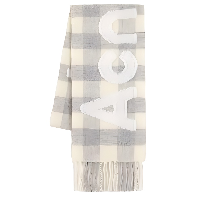 Шарф Acne Studios (серый)