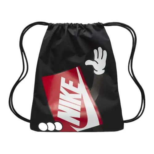 Nike Polyester Backpack Regular Men's Black & University Red