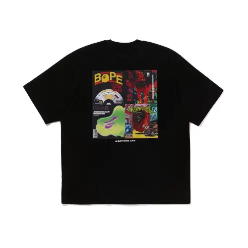 A BATHING APE T Shirts Men's Crew Neck Moderate Straight Fit