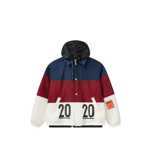 FILA x MIHARA Jacket Men's White Patchwork
