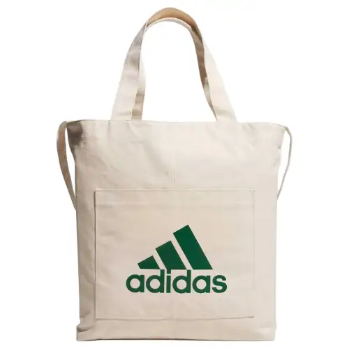Adidas Canvas Bag, Handbag, Shoulder Bag Unisex White