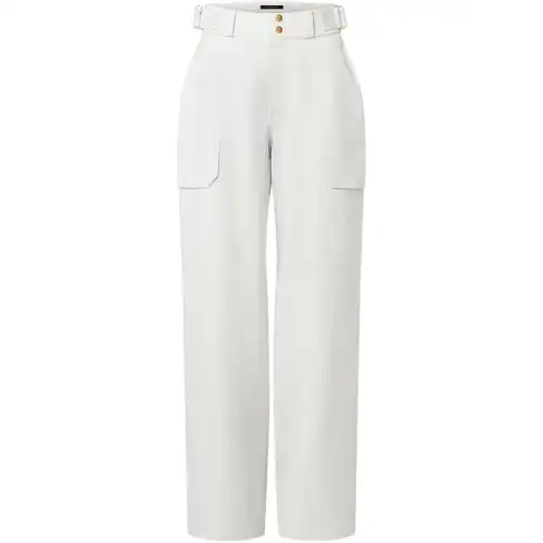 LOUIS VUITTON Cargo Pants Women's White
