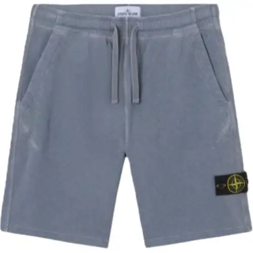 STONE ISLAND Casual Shorts Men's Dark Blue