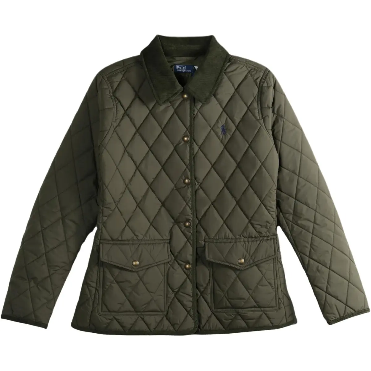 Polo Ralph Lauren Logo Embroidered Quilted Jacket