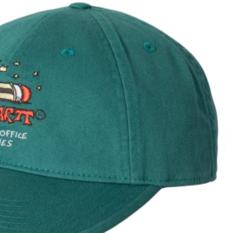 Бейсболка Carhartt WIP (зеленая) — фото 3