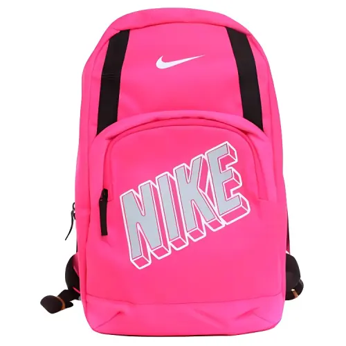 Nike Polyester Backpack Regular Women's Red