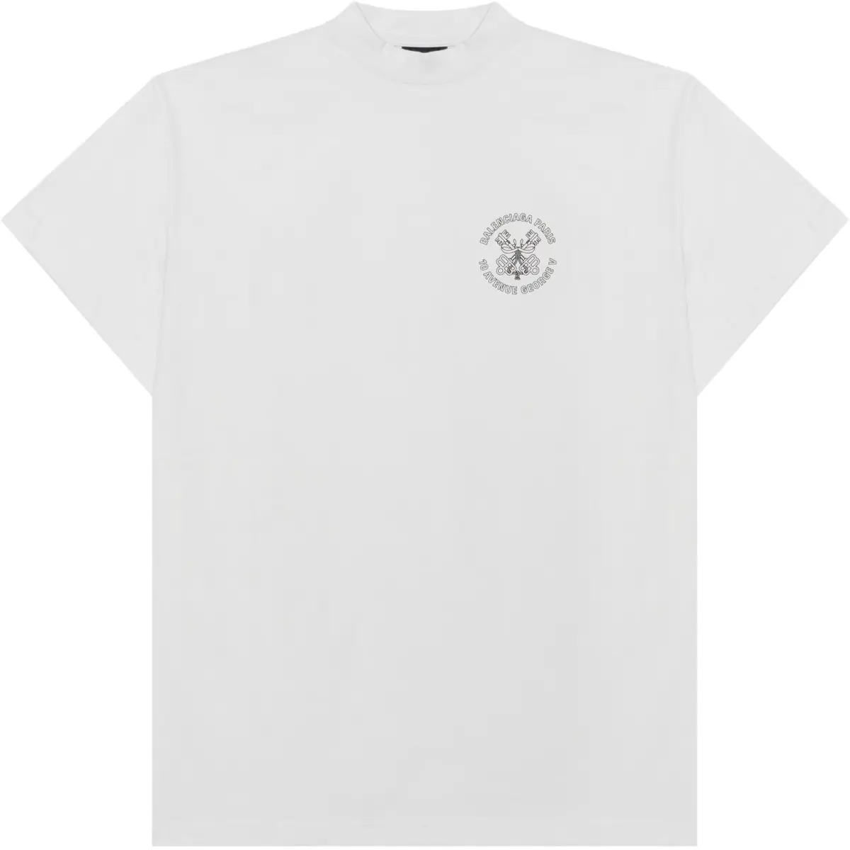 Balenciaga SS25 T Shirt Standard Men's White