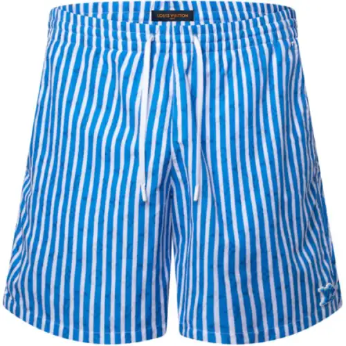 LOUIS VUITTON SS25 Beach Shorts Men's Blue