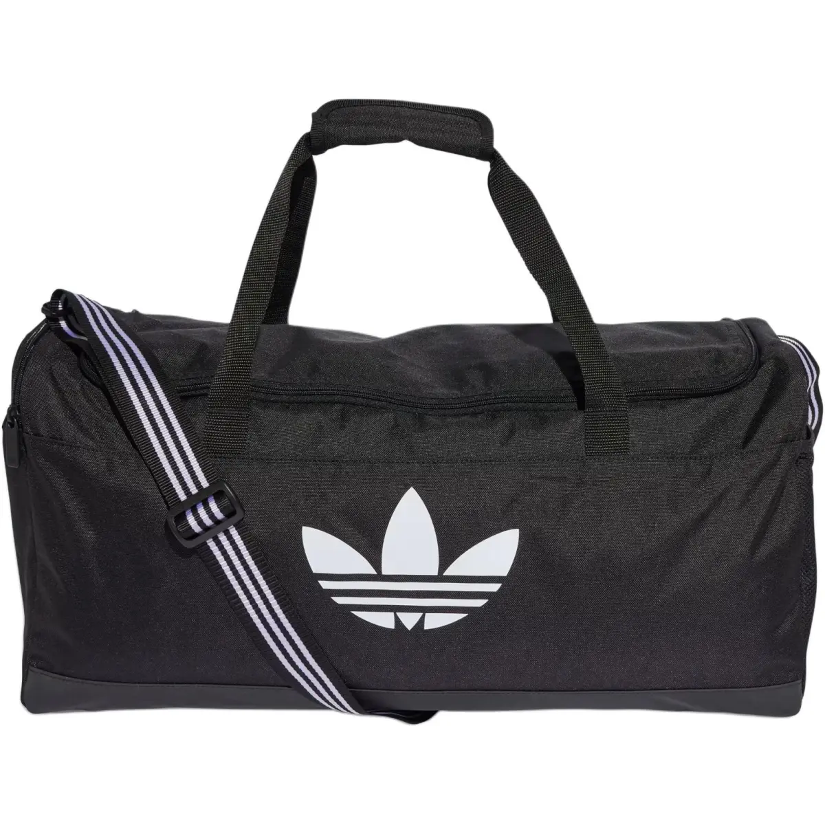 Adidas Originals Trefoil 40.3L Recycled Polyester One Shoulder Portable Travel Bags Unisex Black