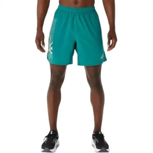 Asics Casual Shorts Unisex Blue Green